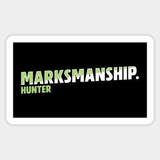 Marksmanship Hunter Sticker